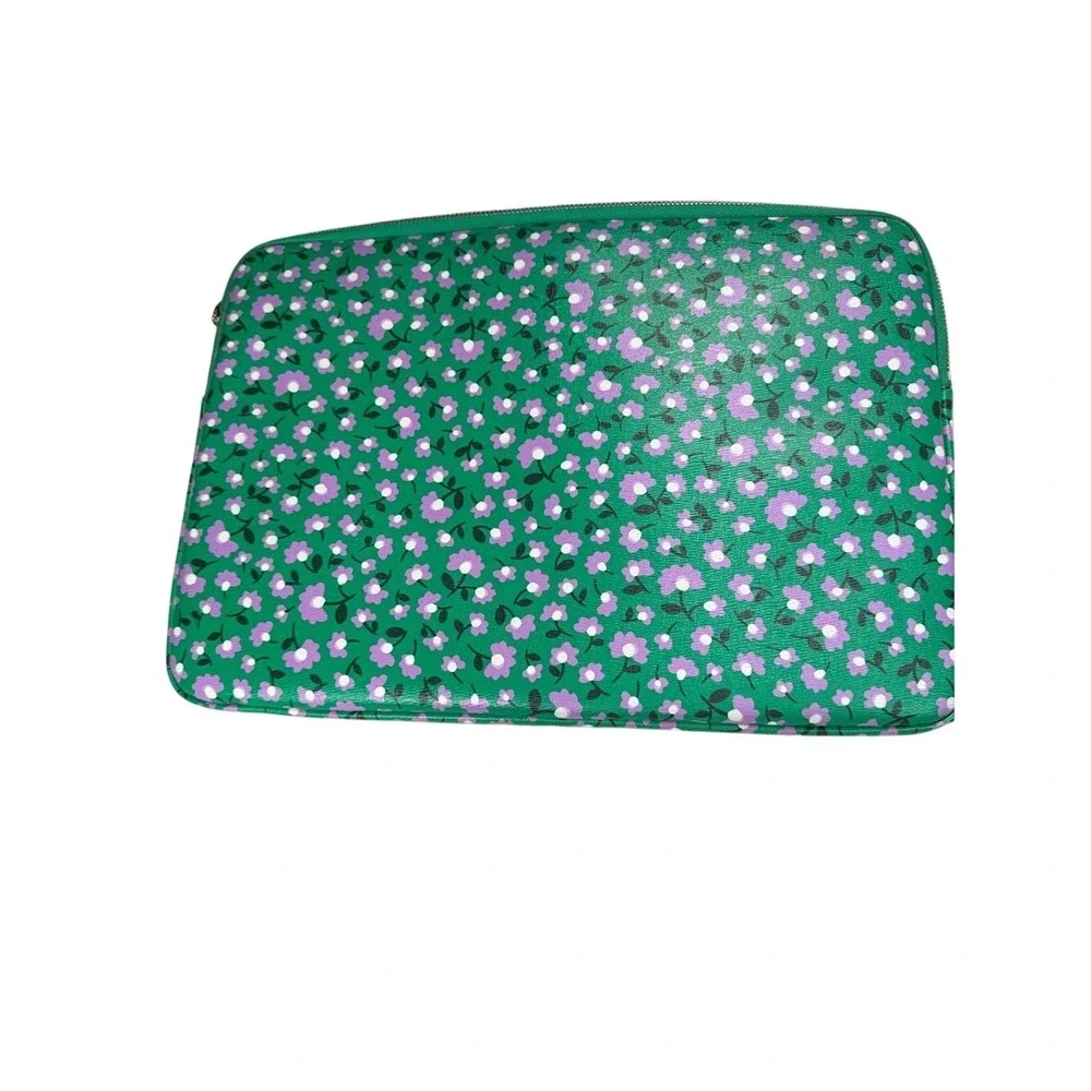 Kate Spade Sylvia Party Floral‎ Laptop Sleeve in Green
